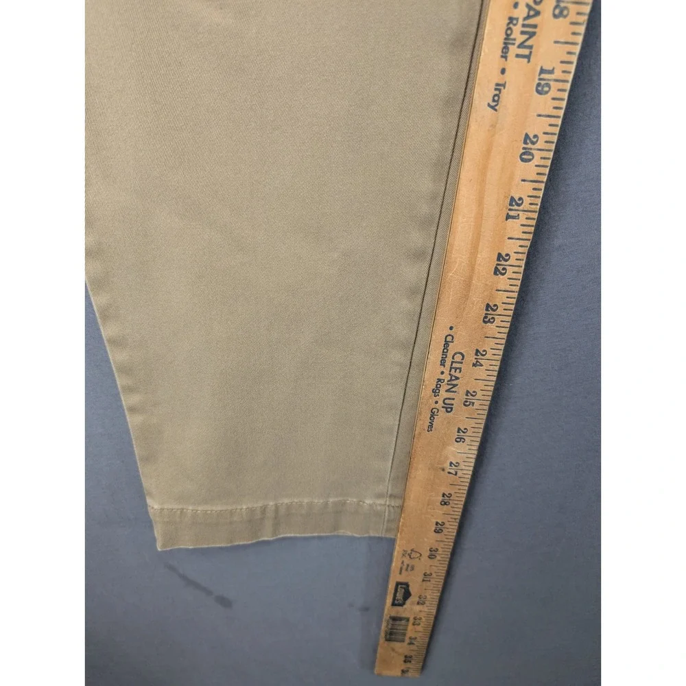 Banana Republic Mens Tapered Fit Chino Pants 32x32 Airforce Khaki 876745-00